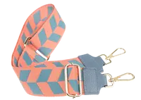 NovaKabelka.sk Látkový prídavný  popruh freccia rosa