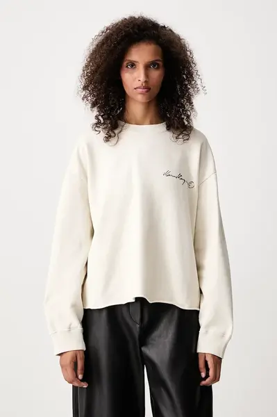 MM6 Maison Margiela  oversize mikina dámska bavlnená