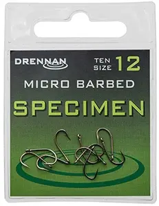 Drennan háčky specimen - velikost 12
