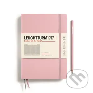Leuchtturm1917 Zápisník Powder Medium A5 čtverečkovaný