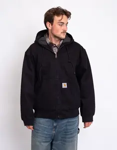 Carhartt WIP OG Active Jacket Black rinsed S