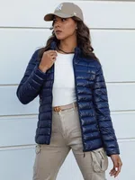 Kurtka damska puchowa BREEZFIT granatowa Dstreet