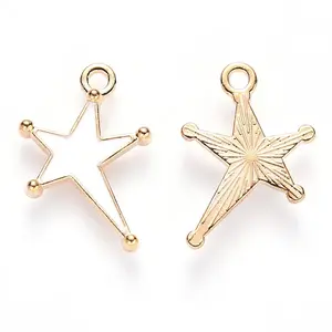 Alloy Enamel Pendants