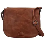 Dámská crossbody kabelka tmavě hnědá - Firenze Maiami