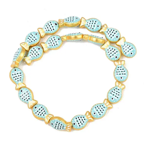 Baking Paint Opaque Glass Enamel Beads
