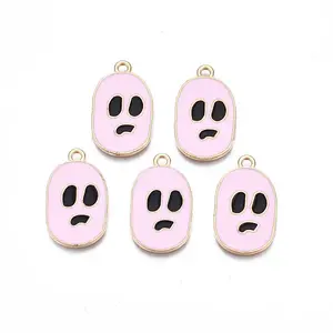 Alloy Enamel Pendants