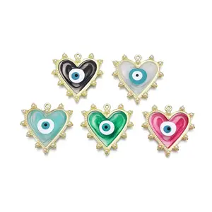 Alloy Enamel Pendants