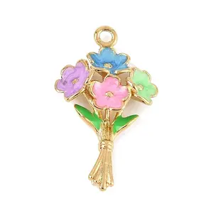 304 Stainless Steel Enamel Pendants