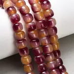 Dyed Natural White Jade Beads Strands
