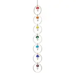 Chakra Mushroom Handmade Lampwork Pendant Decorations