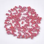 2-Hole Opaque Glass Seed Beads