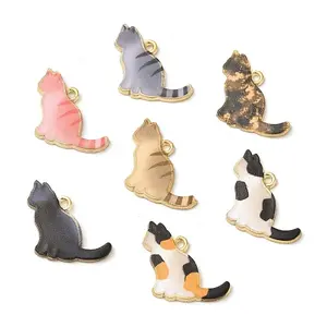 Alloy Enamel Pendants