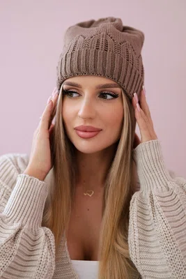 Dámská kšiltovka Irmina K333 mocca