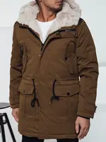 Pánská zimní parka s kapucí