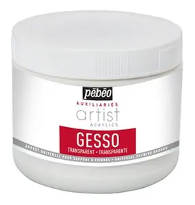 Gesso Transparent pro akrylové barvy 500 ml