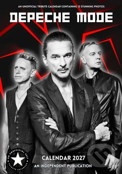 Nástěnný kalendář 2027: Depeche Mode (A3 29,7 x 42 cm)