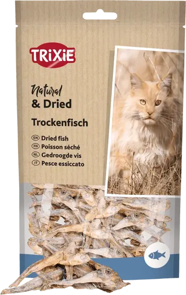 Sušené rybičky Trixie pro kočky 50g