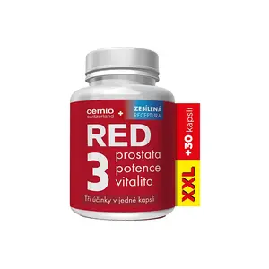 CEMIO RED3 XXL 90 + 30 kapslí