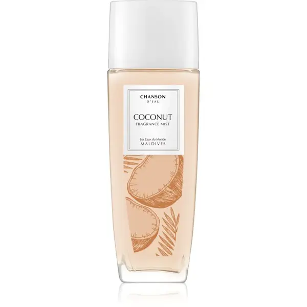 Chanson Chanson d'Eau Les Eaux Du Monde Coconut tělový sprej pro ženy 75 ml