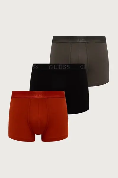 Guess  boxerky pánské bavlněné s elastanem JOE 3-pack