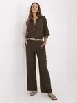 Trousers-MI-SP-6560.73P-dark brown
