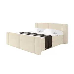 ALTDECOR POSTEL boxspring s matrací H3 - EVON Zanozek - 180x200 cm Béžová