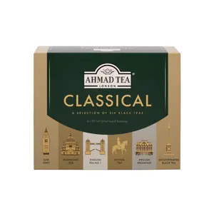Ahmad Tea Classical Tea Collection porcovaný čaj 6x10 sáčků