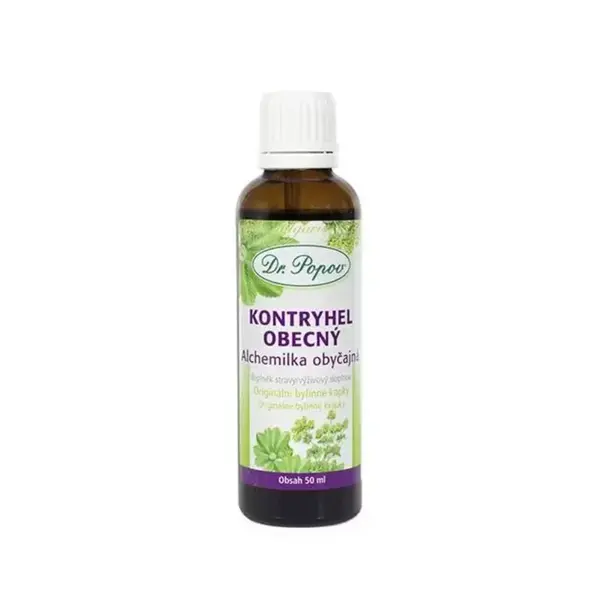 Dr. Popov Kapky bylinné Kontryhel obecný 50 ml