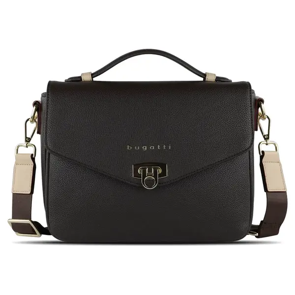Dámska crossbody kabelka Bugatti Mia - tmavo hnedá