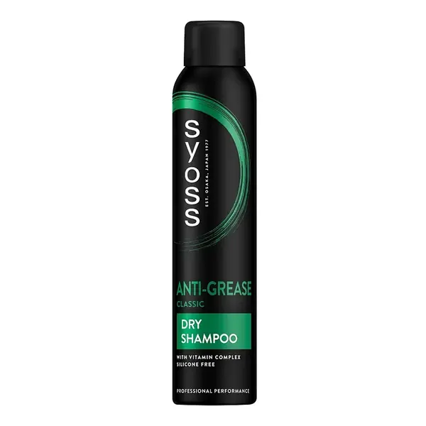 SYOSS Anti Grease Suchý šampon pro rychle se mastící vlasy 200 ml