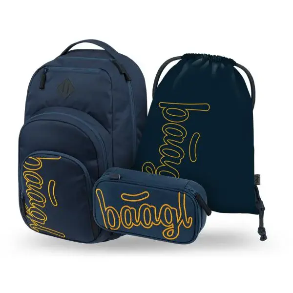 BAAGL SADA 3 Coolmate Lux: batoh, penál, sáček