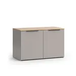 Vicco KREDENC Wido Greige 80 x 50 cm se 2 dveřmi