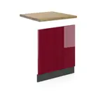 Vicco PŘEDNÍ PANEL R-Line Červená 60 cm , AP Oak