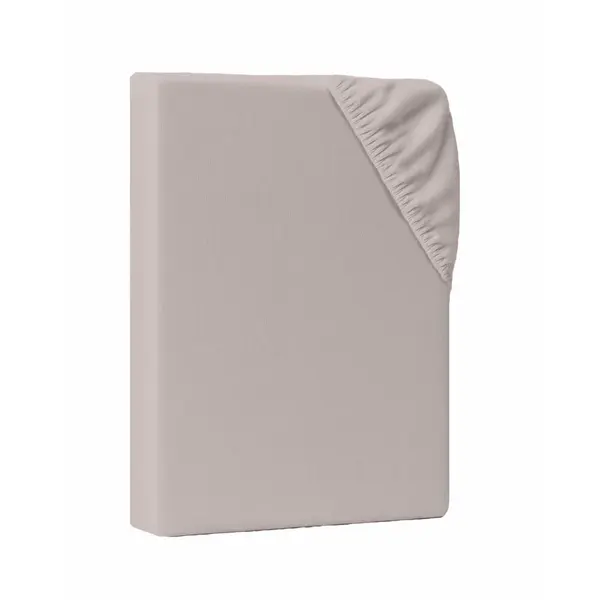 AM Qualitätsmatratzen NAPÍNACÍ prostěradlo 90/200/25 cm Taupe