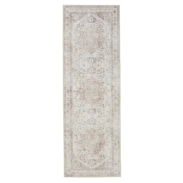 benuta BĚHOUN George Růžová/Béžová 80x240 cm