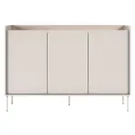 Selsey KOMODA Tovi Kašmírově šedá / Dekor dub 140 cm
