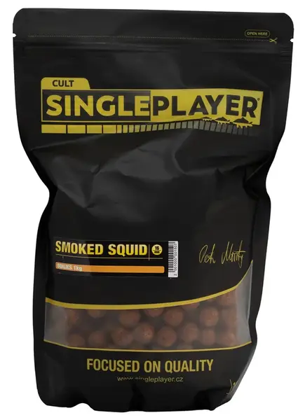Singleplayer boilies smoked squid - 3 kg 20 mm