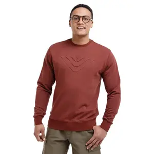Bushman Pánská mikina Devon, burgundy XXXXL