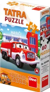 Puzzle Tatra auta 60 dílků (mix) (poškozené)