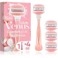 Gillette Venus ComfortGlide Spa Breeze dámsky holiaci strojček + náhradné hlavice 4 ks