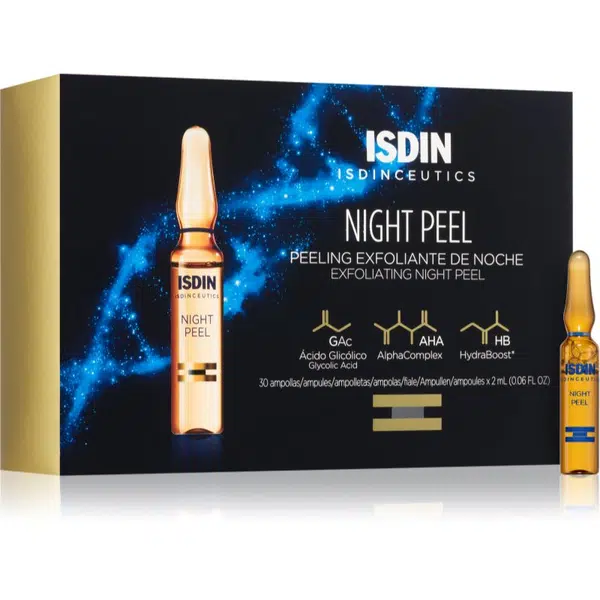 ISDIN Isdinceutics Night Peel exfoliačné peelingové sérum v ampulkách 30x2 ml