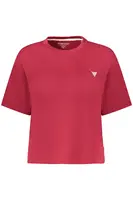 Dámske červené crop tričko