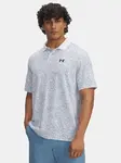 Men's T-shirt Under Armour UA Matchplay Printed Polo-WHT - Men's