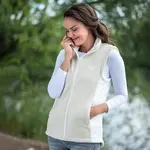 Dámska fleecová vesta piesková