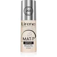 Lirene City Matt zmatňujúci fluidný make-up s vyhladzujúcim efektom odtieň 203 Light 30 ml