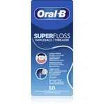 Oral B Super Floss dentálna niť pre strojček a implantáty 50 ks