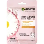 Garnier Textil Masks Hydra Bomb upokojujúca plátienková maska 28 g