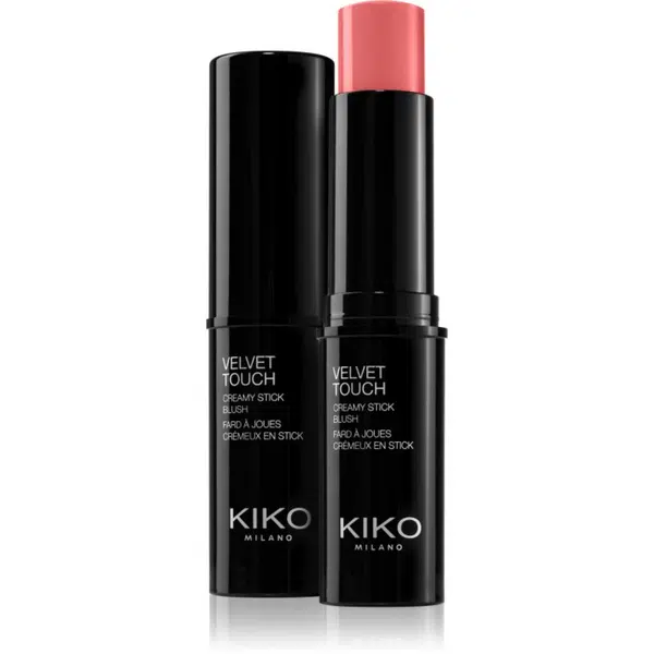 KIKO Milano Velvet Touch krémová lícenka v tyčinke odtieň 05 Camelia Red 10 g