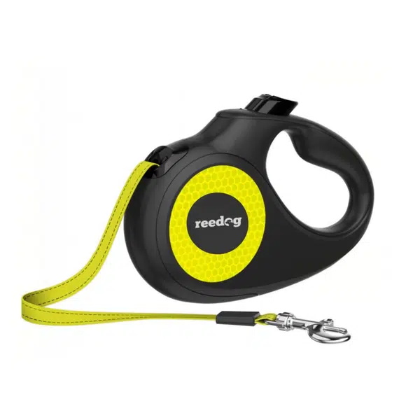 Samonavíjacie vodítko Reedog S 15 kg / 5 m páska / reflexné