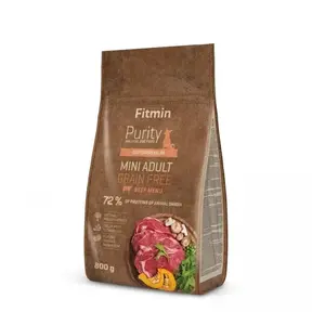 Fitmin Dog Purity GF Adult Mini Beef 0,8 kg | Granule pre psov